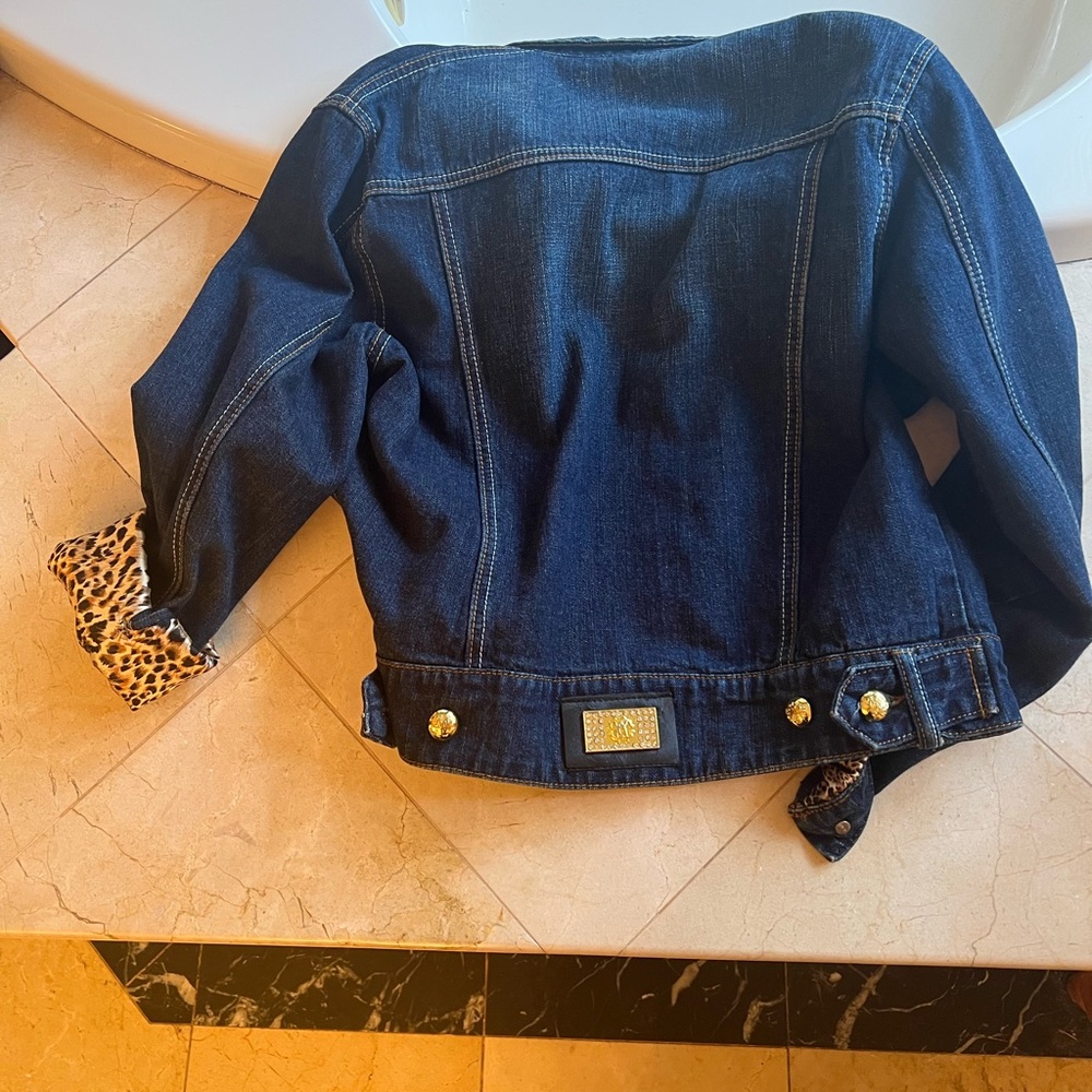 Roberto Cavalli jackets ! silk inside animal print